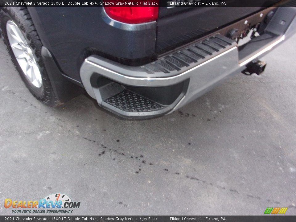 2021 Chevrolet Silverado 1500 LT Double Cab 4x4 Shadow Gray Metallic / Jet Black Photo #10