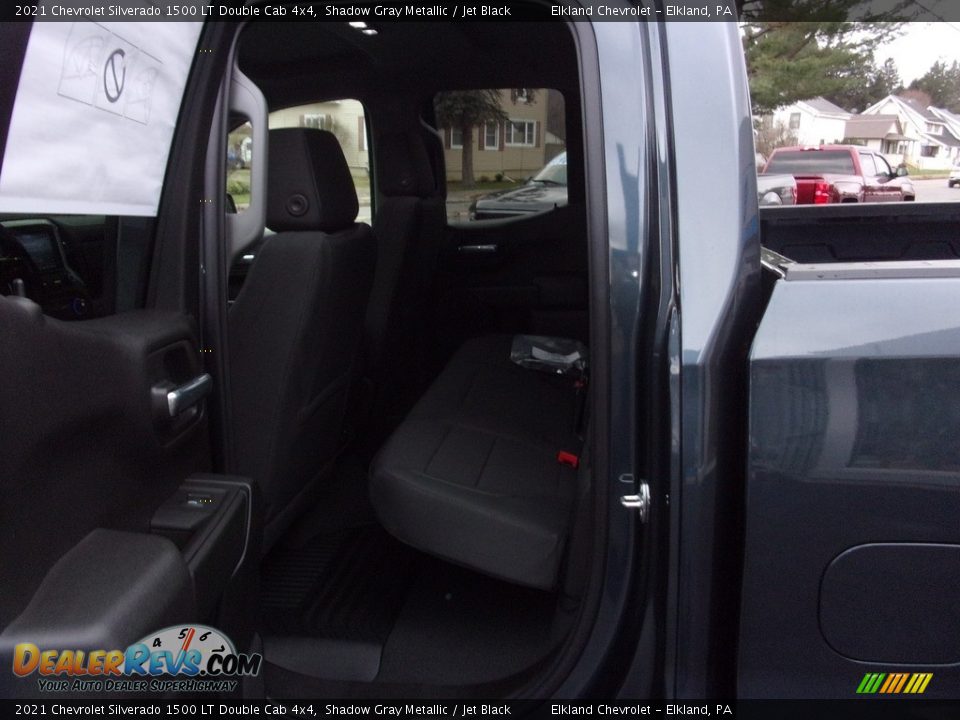 2021 Chevrolet Silverado 1500 LT Double Cab 4x4 Shadow Gray Metallic / Jet Black Photo #15