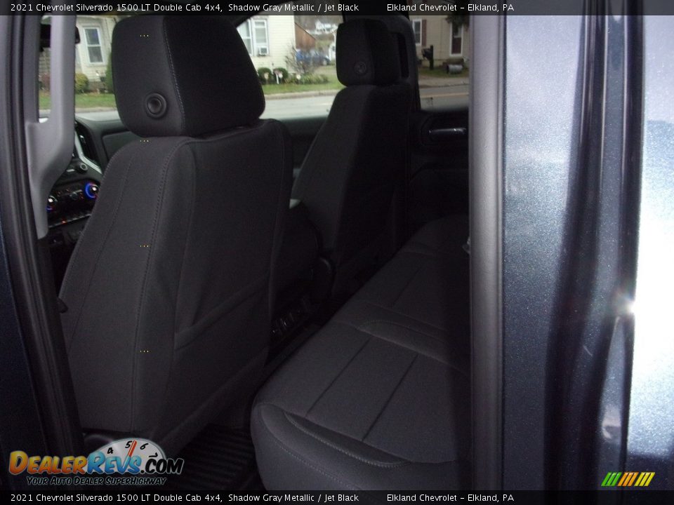 2021 Chevrolet Silverado 1500 LT Double Cab 4x4 Shadow Gray Metallic / Jet Black Photo #16