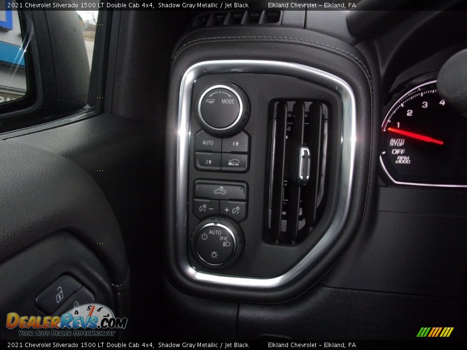 2021 Chevrolet Silverado 1500 LT Double Cab 4x4 Shadow Gray Metallic / Jet Black Photo #22