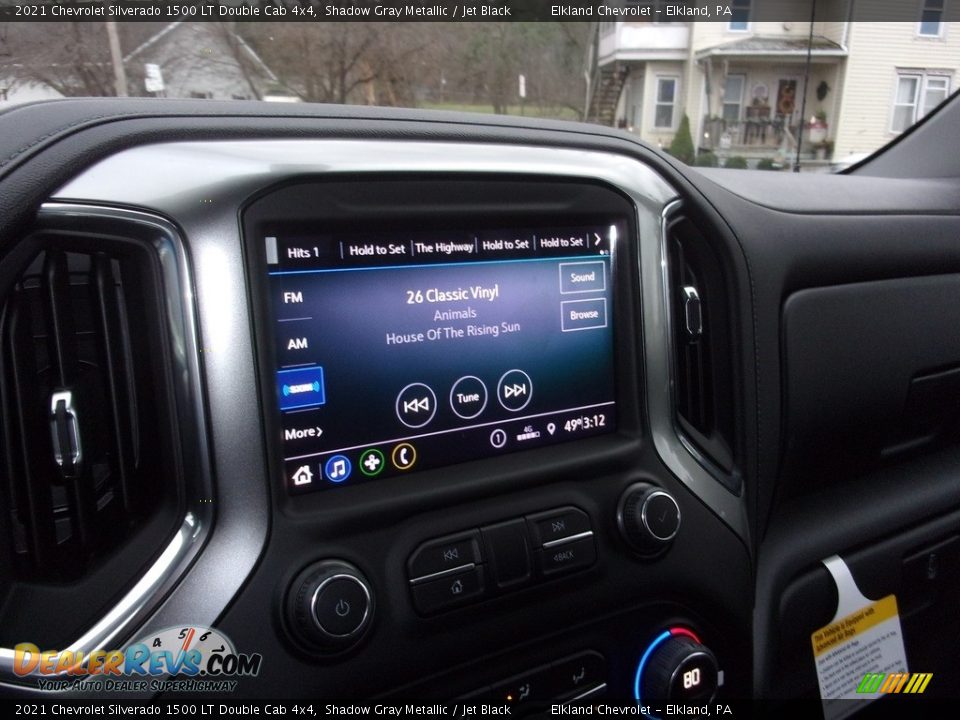 2021 Chevrolet Silverado 1500 LT Double Cab 4x4 Shadow Gray Metallic / Jet Black Photo #23