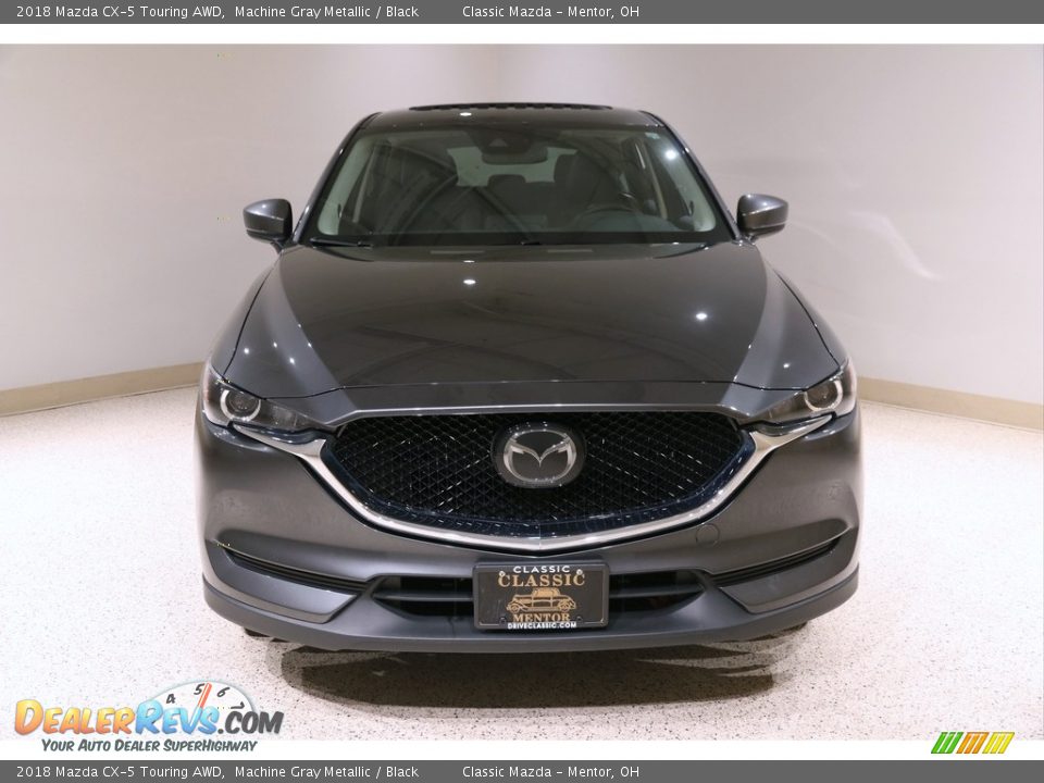 2018 Mazda CX-5 Touring AWD Machine Gray Metallic / Black Photo #2
