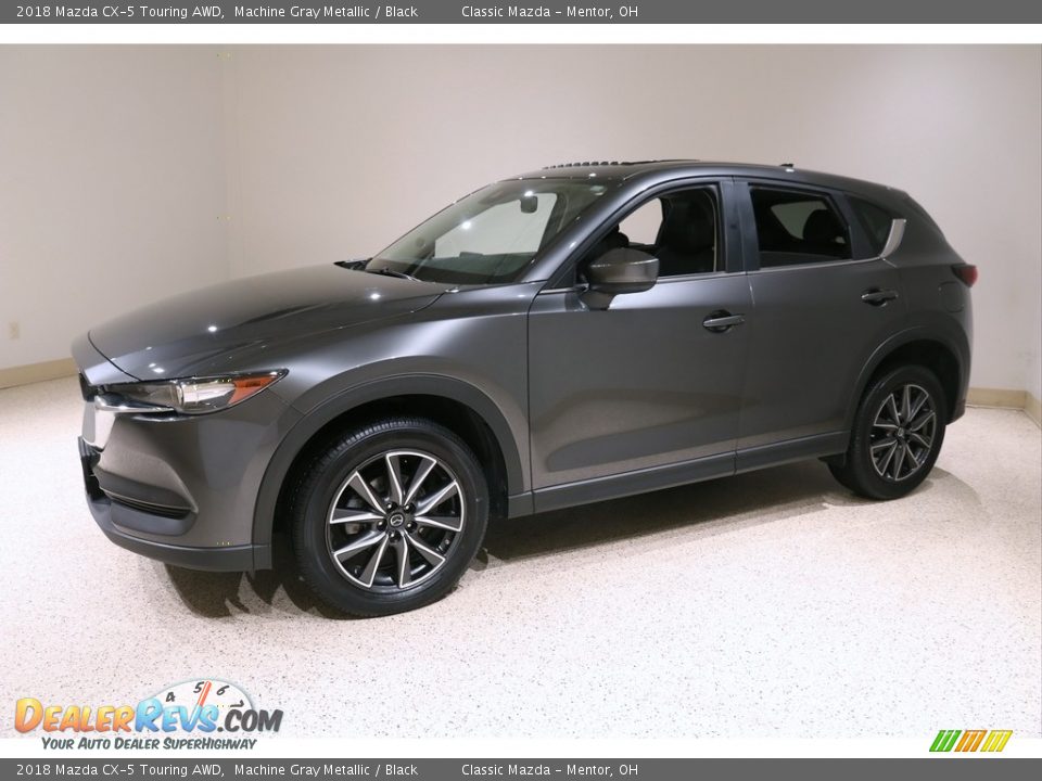 2018 Mazda CX-5 Touring AWD Machine Gray Metallic / Black Photo #3
