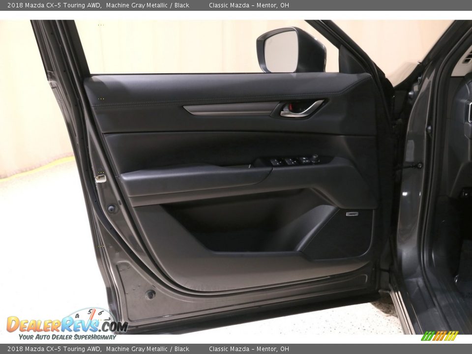 2018 Mazda CX-5 Touring AWD Machine Gray Metallic / Black Photo #4