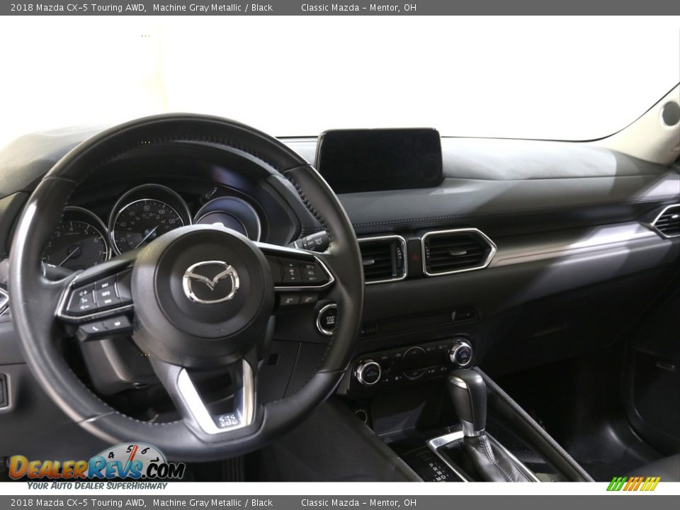 2018 Mazda CX-5 Touring AWD Machine Gray Metallic / Black Photo #6