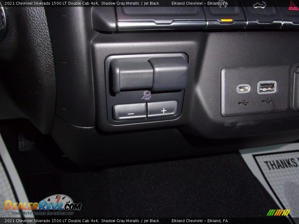 2021 Chevrolet Silverado 1500 LT Double Cab 4x4 Shadow Gray Metallic / Jet Black Photo #28
