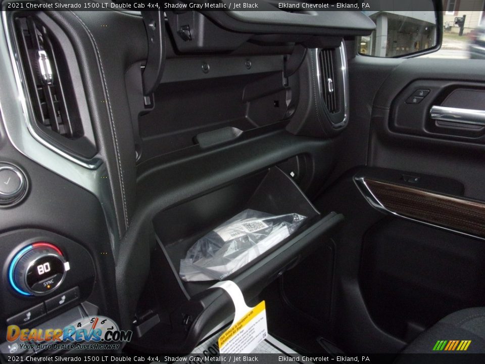 2021 Chevrolet Silverado 1500 LT Double Cab 4x4 Shadow Gray Metallic / Jet Black Photo #29