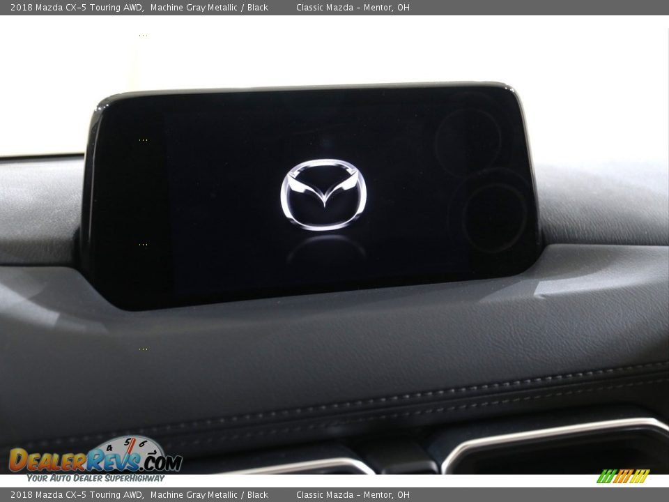 2018 Mazda CX-5 Touring AWD Machine Gray Metallic / Black Photo #10