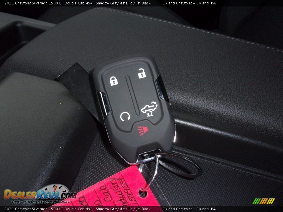 2021 Chevrolet Silverado 1500 LT Double Cab 4x4 Shadow Gray Metallic / Jet Black Photo #31