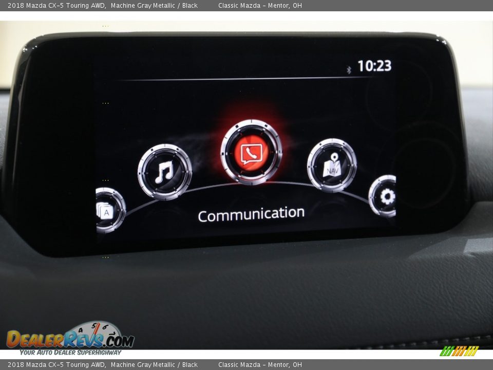 2018 Mazda CX-5 Touring AWD Machine Gray Metallic / Black Photo #11