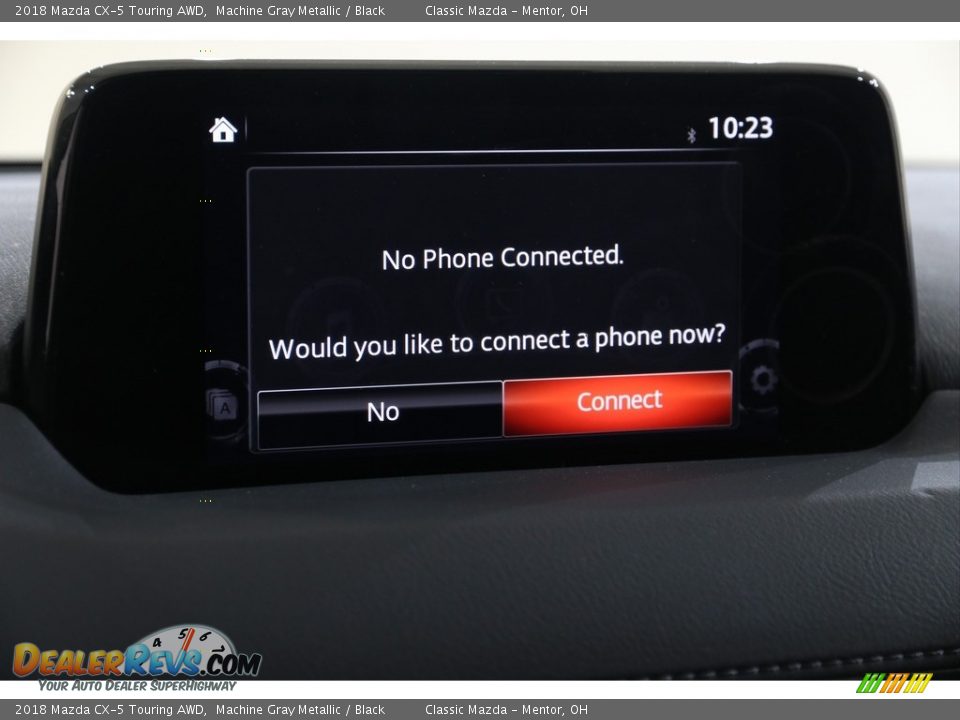 2018 Mazda CX-5 Touring AWD Machine Gray Metallic / Black Photo #12