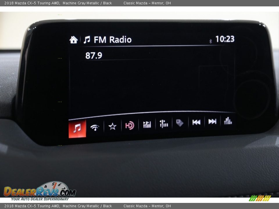 2018 Mazda CX-5 Touring AWD Machine Gray Metallic / Black Photo #13
