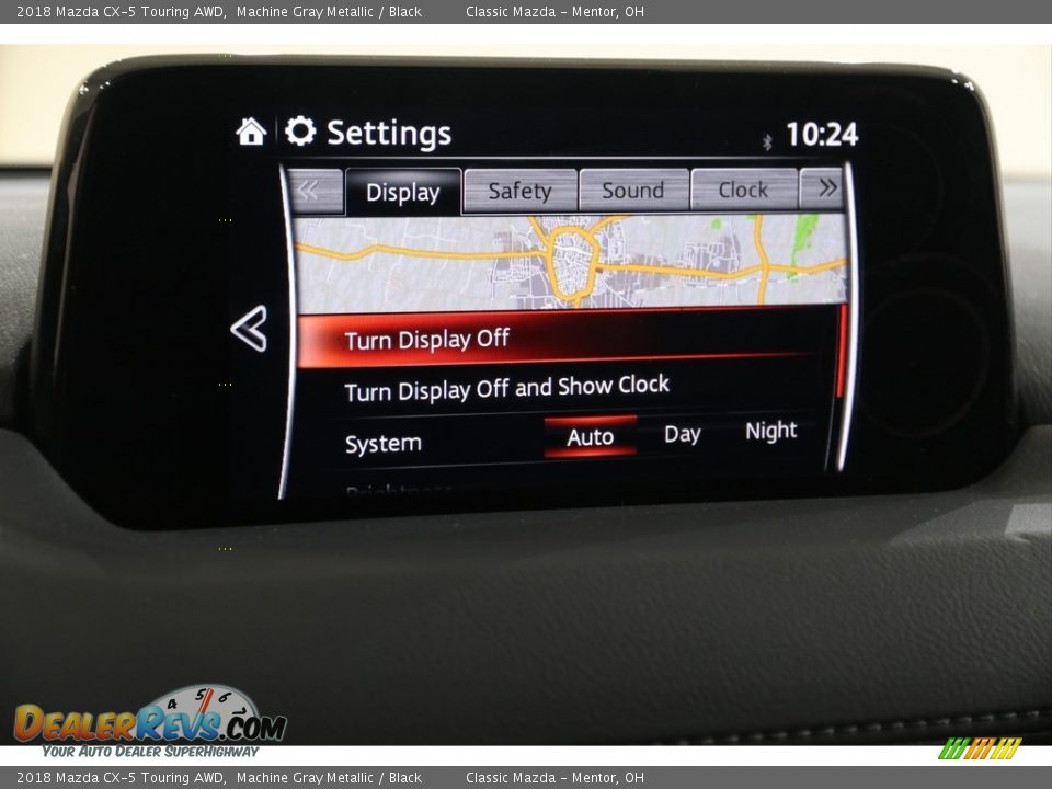 2018 Mazda CX-5 Touring AWD Machine Gray Metallic / Black Photo #15