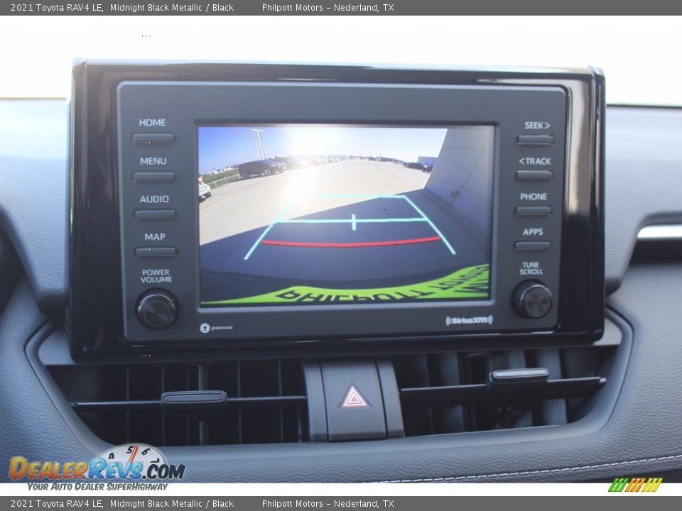2021 Toyota RAV4 LE Midnight Black Metallic / Black Photo #17