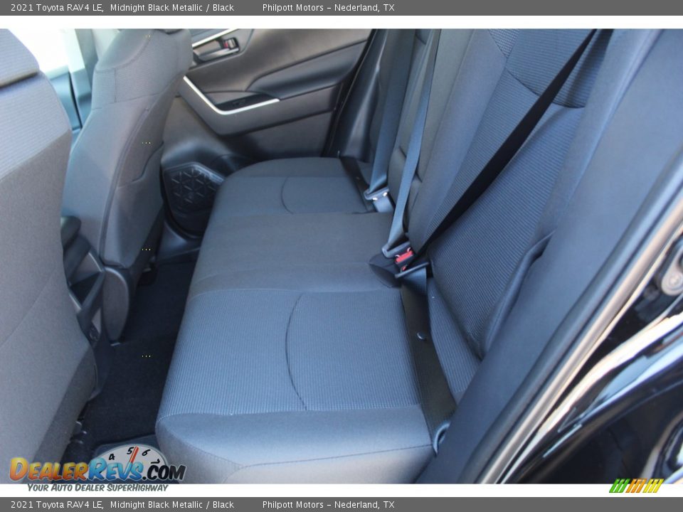 2021 Toyota RAV4 LE Midnight Black Metallic / Black Photo #19