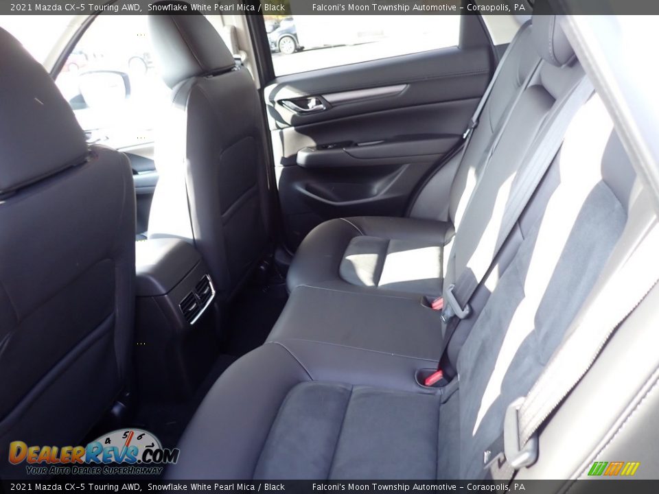 2021 Mazda CX-5 Touring AWD Snowflake White Pearl Mica / Black Photo #8