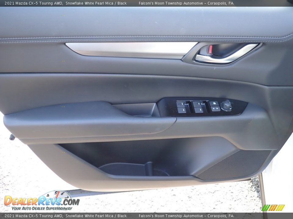 2021 Mazda CX-5 Touring AWD Snowflake White Pearl Mica / Black Photo #10