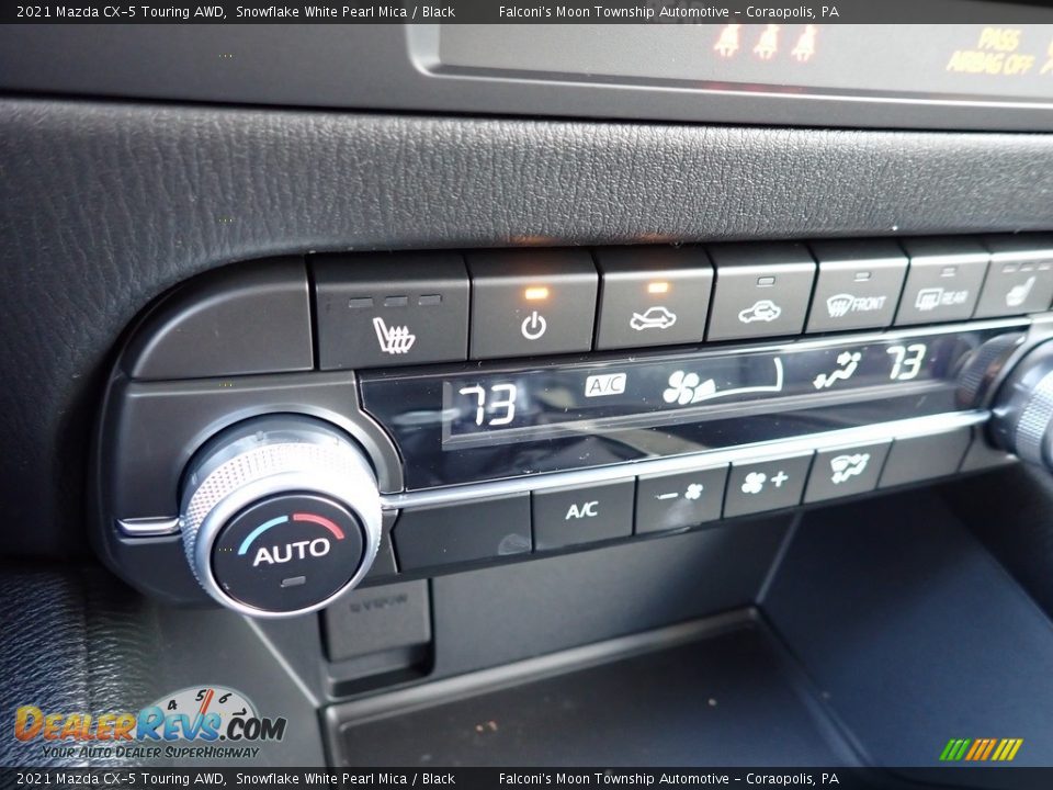 2021 Mazda CX-5 Touring AWD Snowflake White Pearl Mica / Black Photo #14