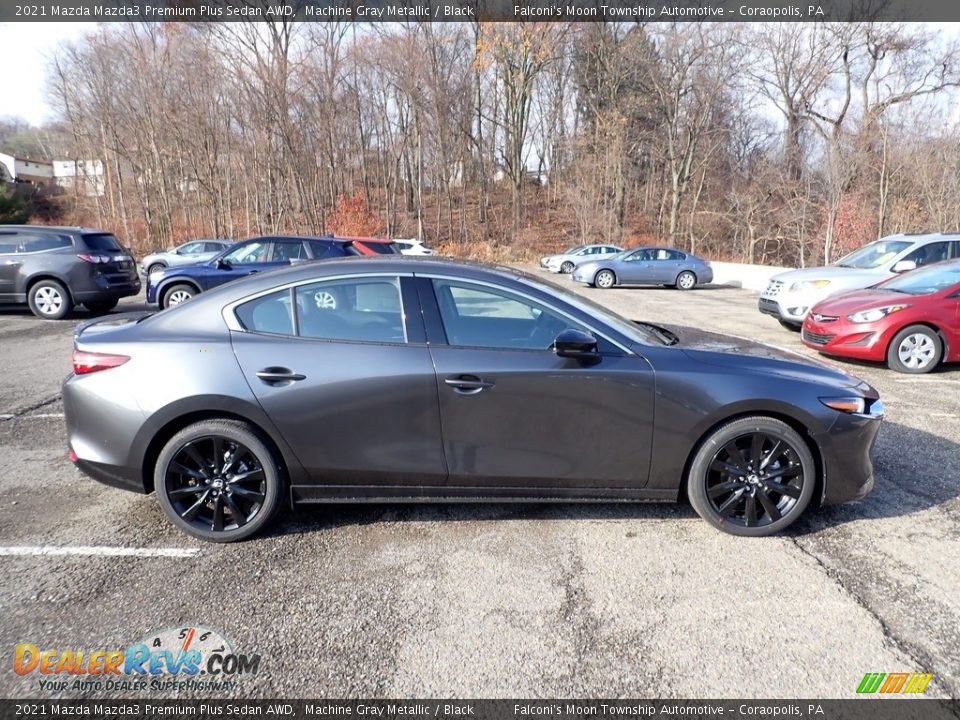 2021 Mazda Mazda3 Premium Plus Sedan AWD Machine Gray Metallic / Black Photo #1