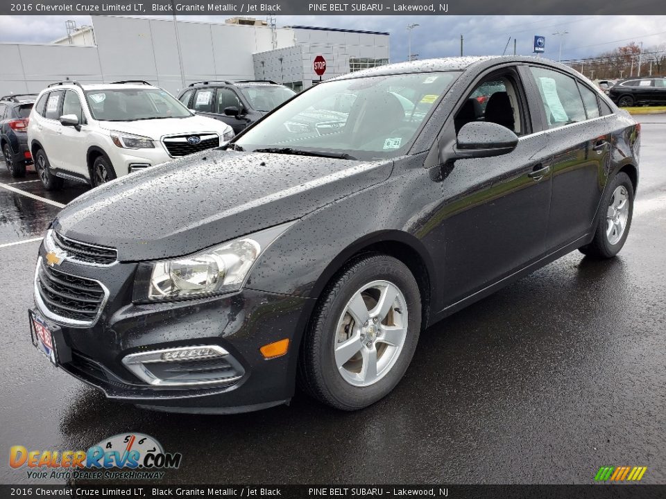 2016 Chevrolet Cruze Limited LT Black Granite Metallic / Jet Black Photo #17