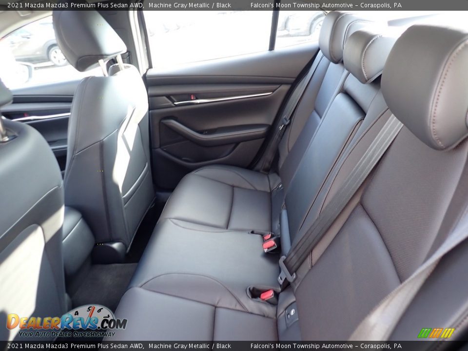 2021 Mazda Mazda3 Premium Plus Sedan AWD Machine Gray Metallic / Black Photo #8