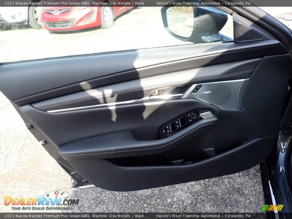 2021 Mazda Mazda3 Premium Plus Sedan AWD Machine Gray Metallic / Black Photo #10