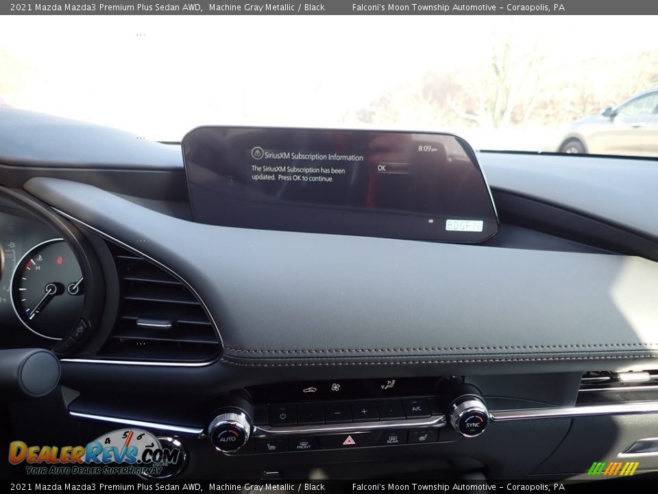 2021 Mazda Mazda3 Premium Plus Sedan AWD Machine Gray Metallic / Black Photo #13