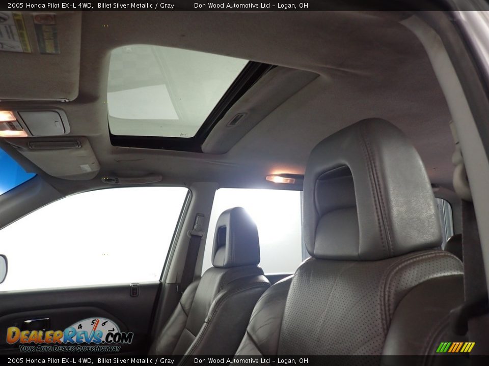 2005 Honda Pilot EX-L 4WD Billet Silver Metallic / Gray Photo #2