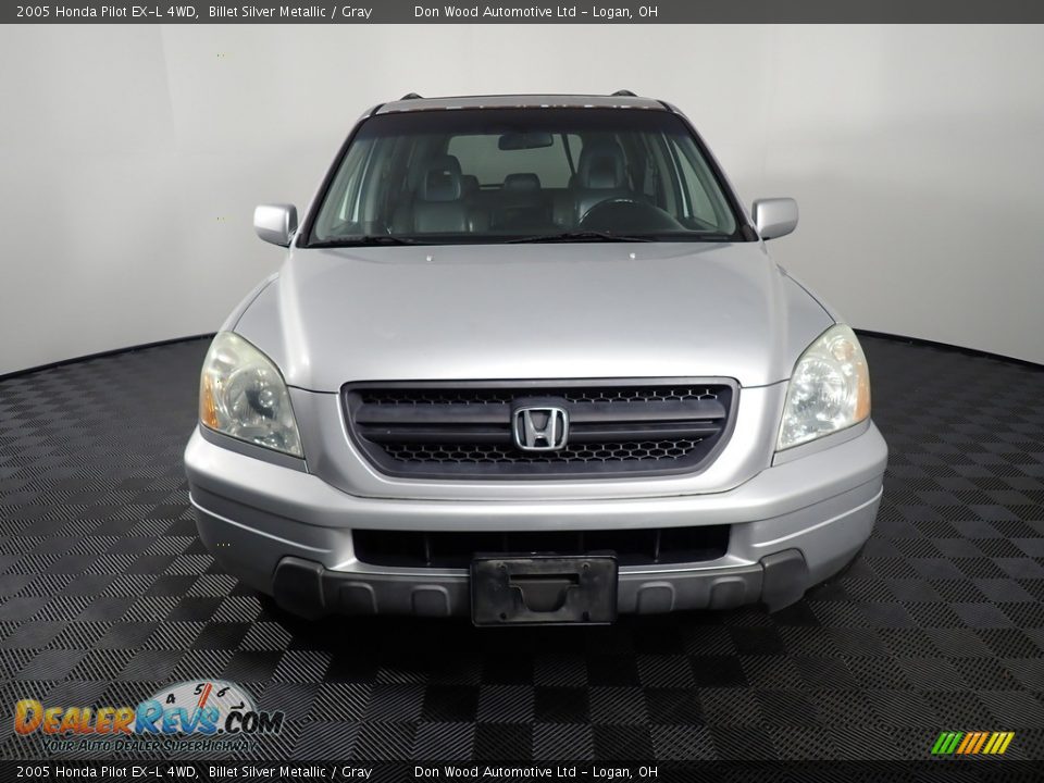2005 Honda Pilot EX-L 4WD Billet Silver Metallic / Gray Photo #5