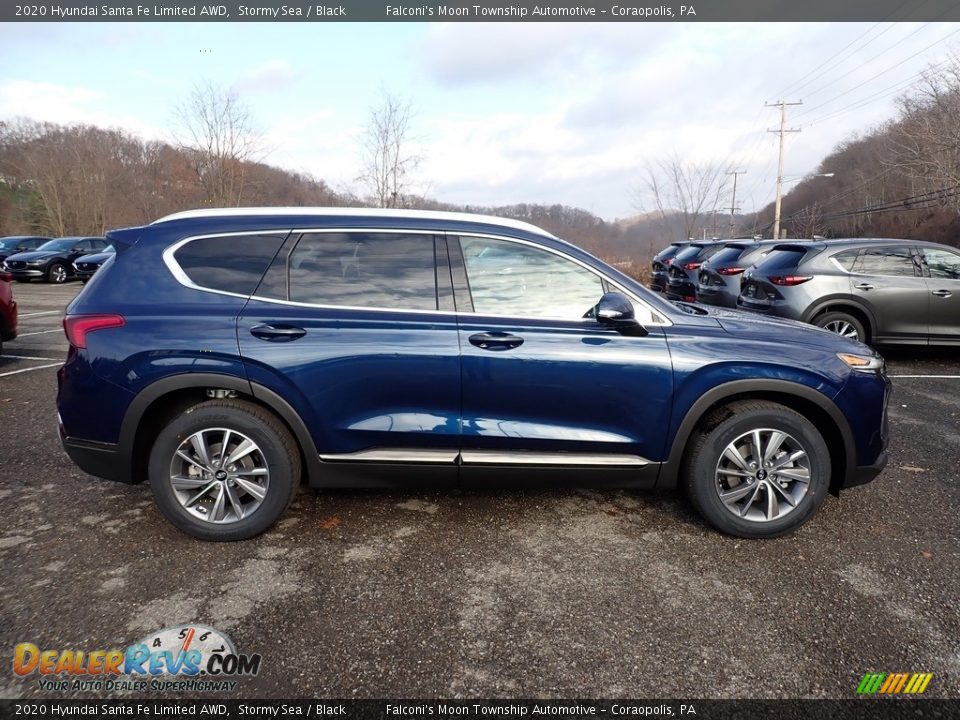 2020 Hyundai Santa Fe Limited AWD Stormy Sea / Black Photo #1