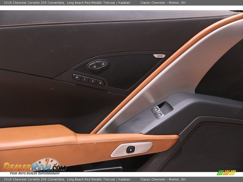 Door Panel of 2016 Chevrolet Corvette Z06 Convertible Photo #6