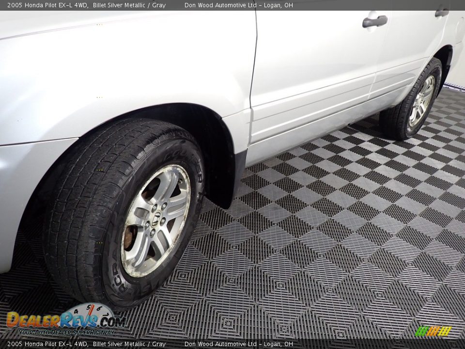2005 Honda Pilot EX-L 4WD Billet Silver Metallic / Gray Photo #9