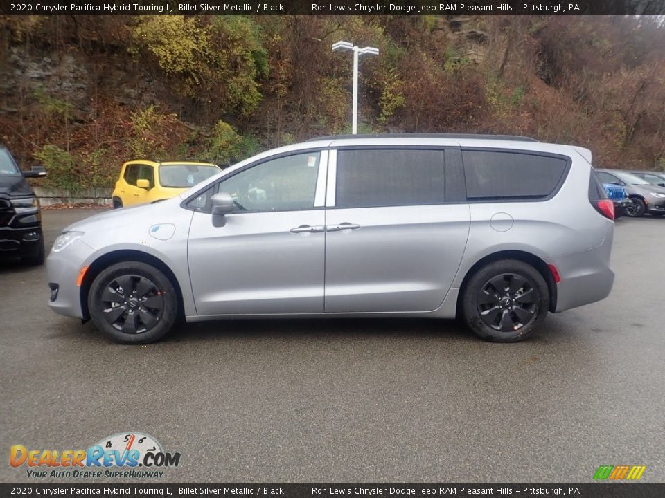 2020 Chrysler Pacifica Hybrid Touring L Billet Silver Metallic / Black Photo #7