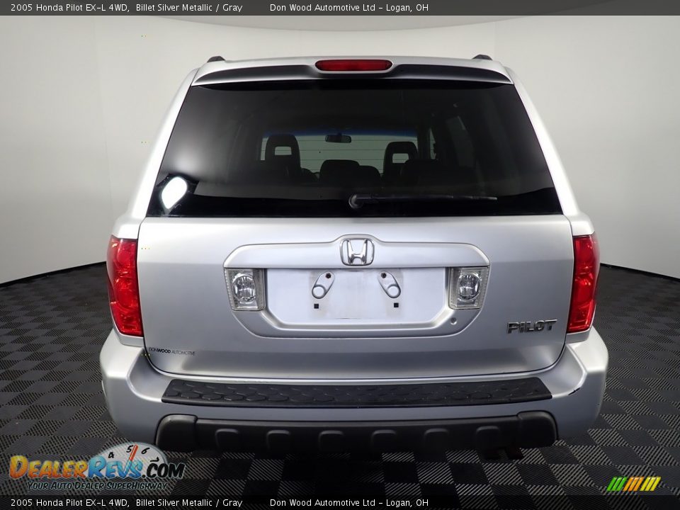 2005 Honda Pilot EX-L 4WD Billet Silver Metallic / Gray Photo #10