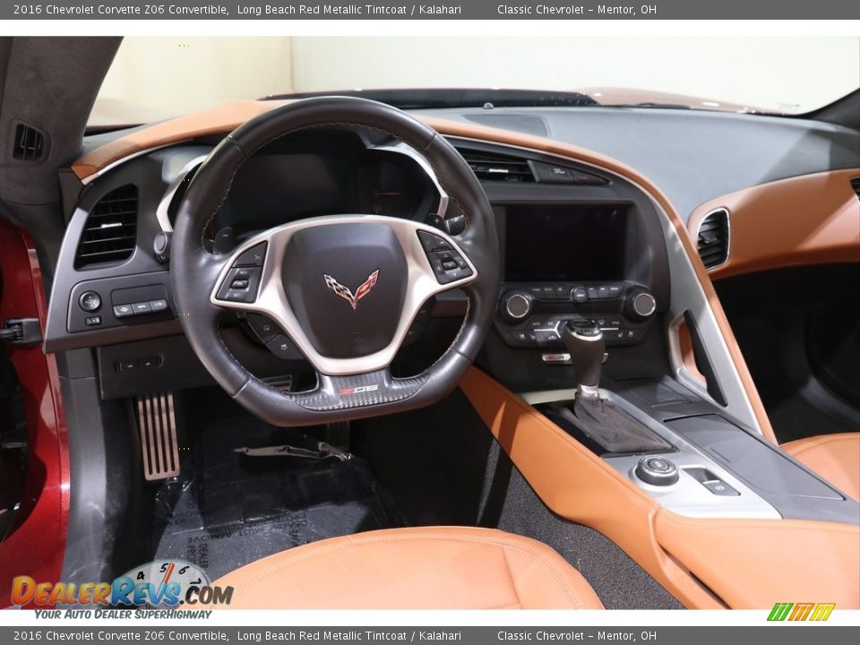 Dashboard of 2016 Chevrolet Corvette Z06 Convertible Photo #9