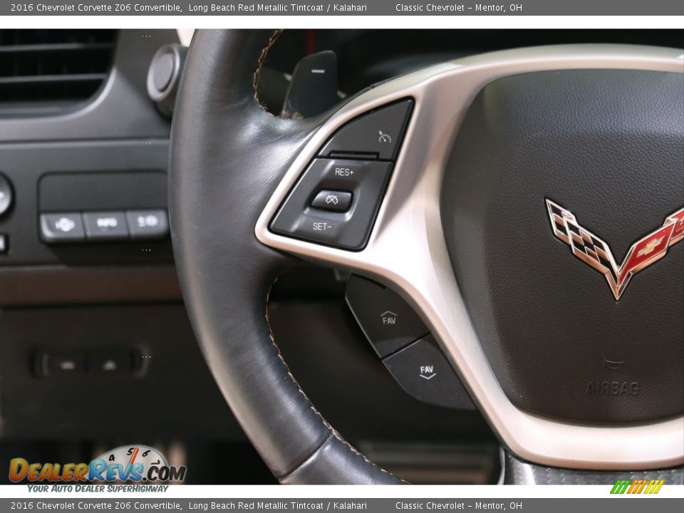 2016 Chevrolet Corvette Z06 Convertible Steering Wheel Photo #10