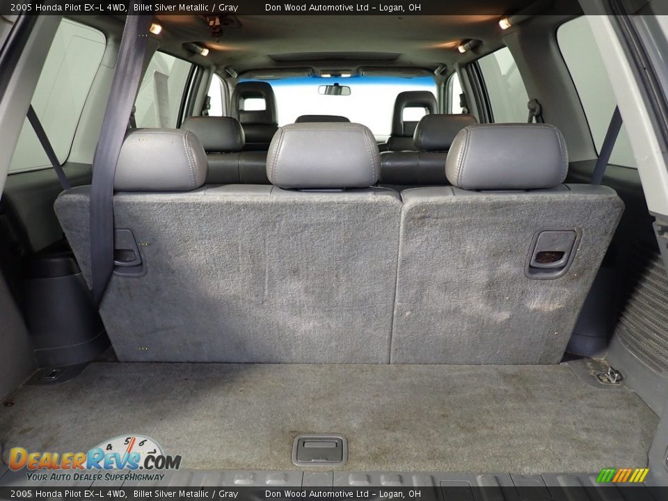 2005 Honda Pilot EX-L 4WD Billet Silver Metallic / Gray Photo #12