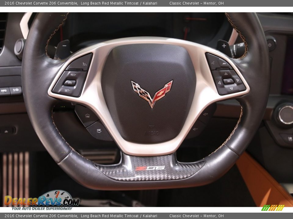 2016 Chevrolet Corvette Z06 Convertible Steering Wheel Photo #11