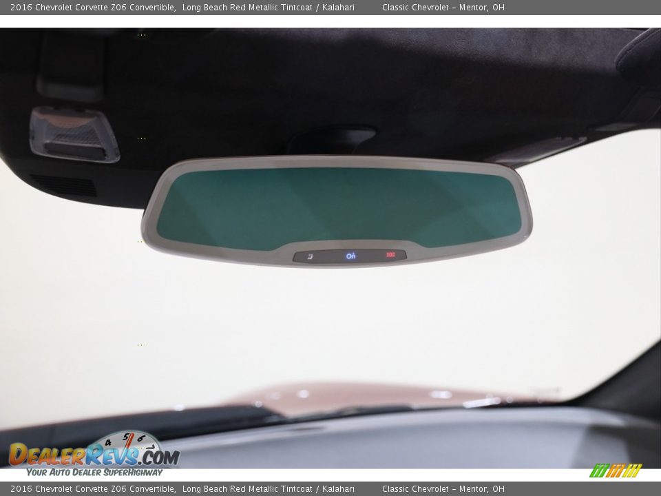 2016 Chevrolet Corvette Z06 Convertible Long Beach Red Metallic Tintcoat / Kalahari Photo #14