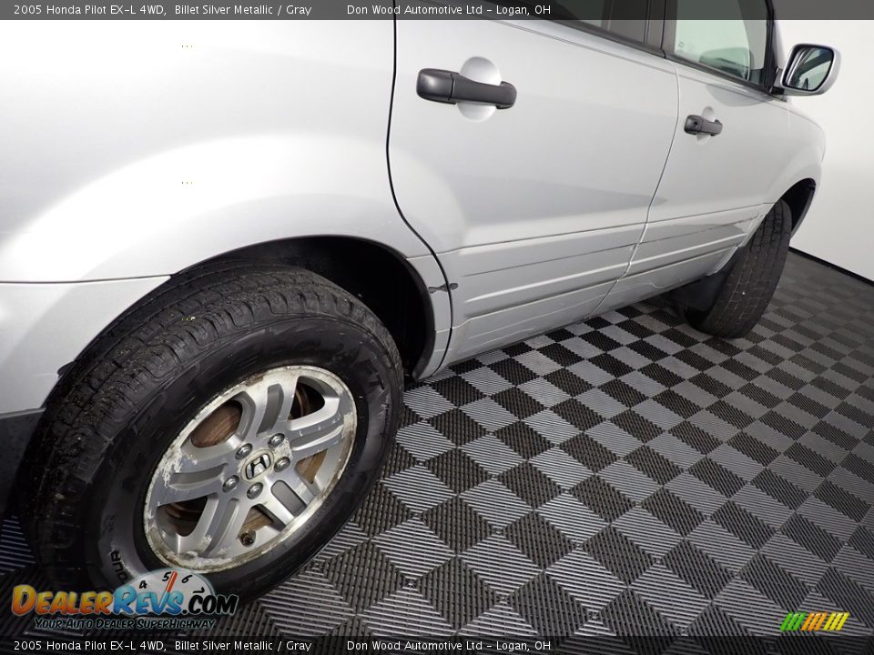 2005 Honda Pilot EX-L 4WD Billet Silver Metallic / Gray Photo #15
