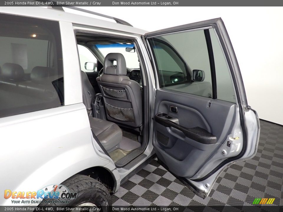 2005 Honda Pilot EX-L 4WD Billet Silver Metallic / Gray Photo #16