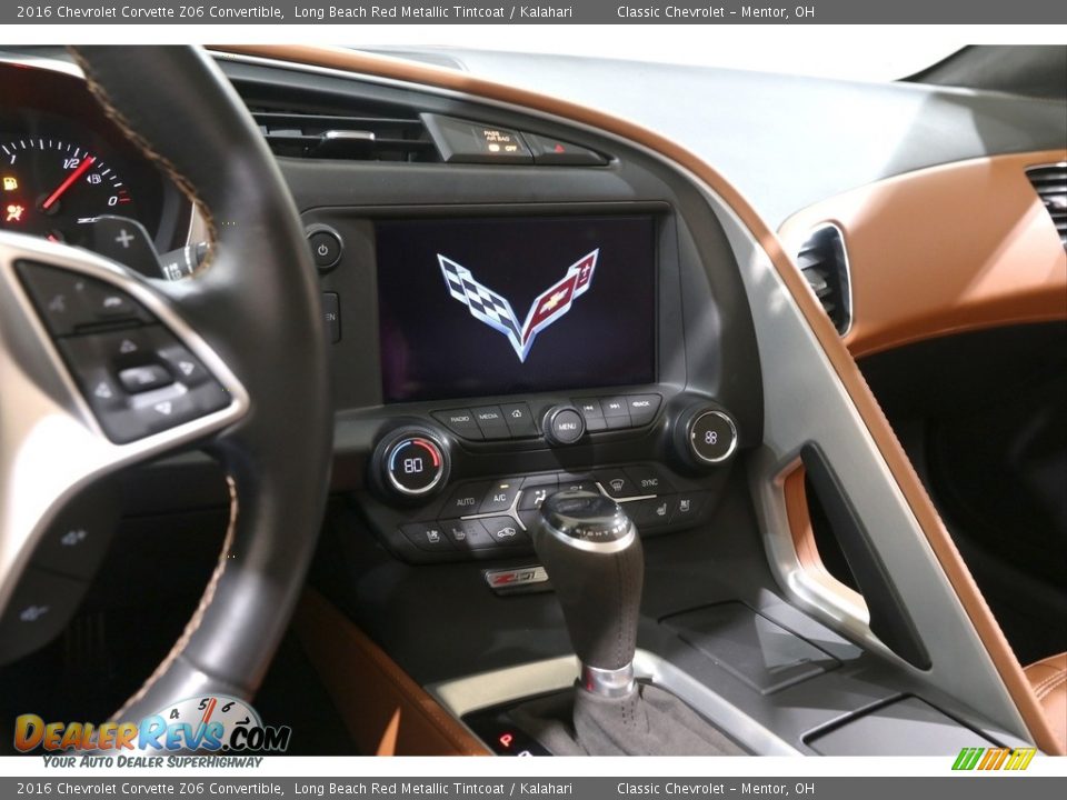 Controls of 2016 Chevrolet Corvette Z06 Convertible Photo #16