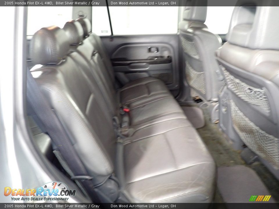 2005 Honda Pilot EX-L 4WD Billet Silver Metallic / Gray Photo #17