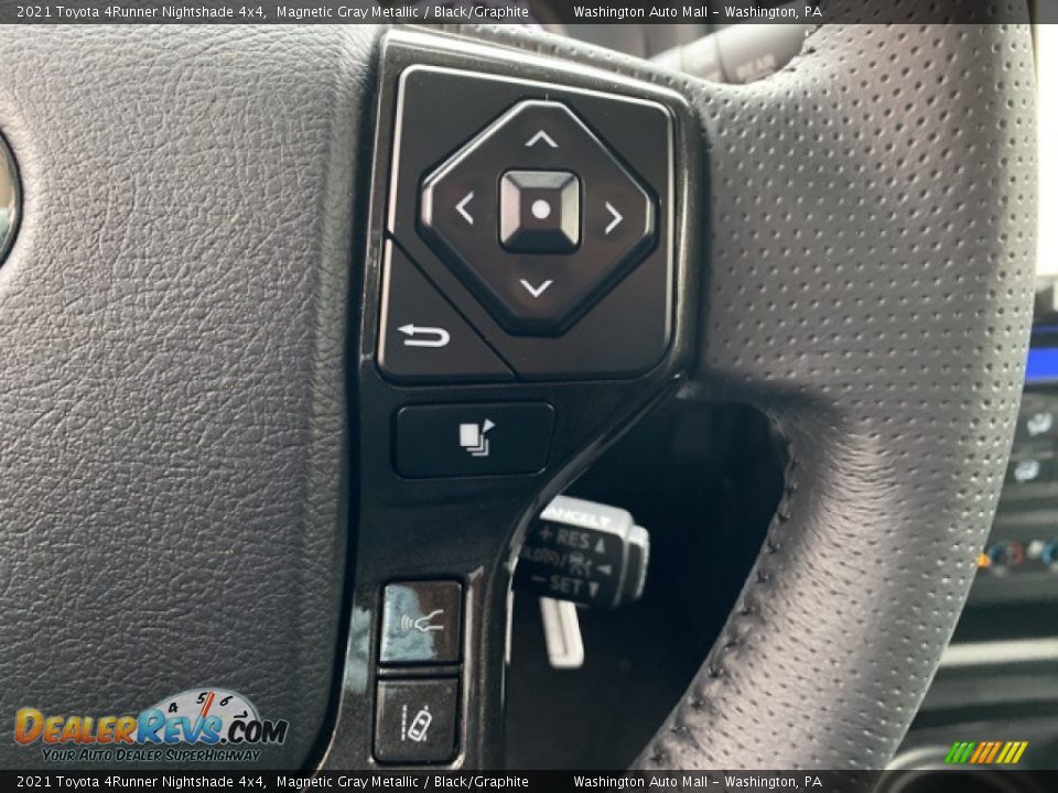 2021 Toyota 4Runner Nightshade 4x4 Steering Wheel Photo #7