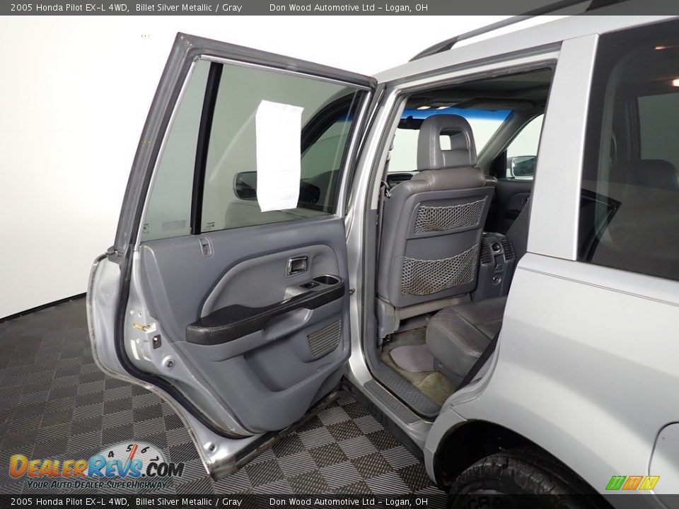 2005 Honda Pilot EX-L 4WD Billet Silver Metallic / Gray Photo #18