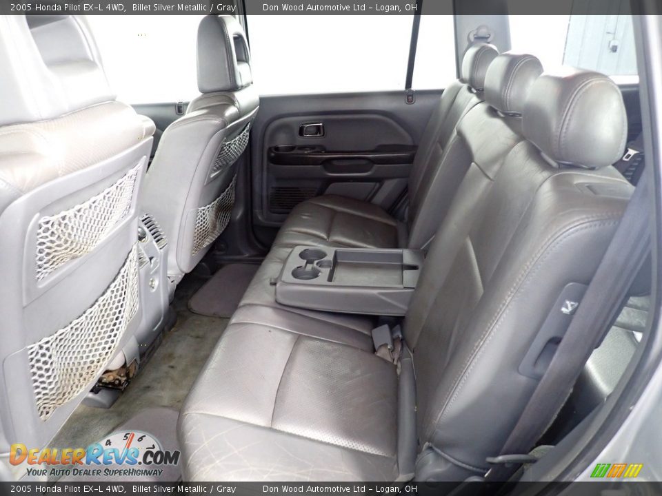 2005 Honda Pilot EX-L 4WD Billet Silver Metallic / Gray Photo #19