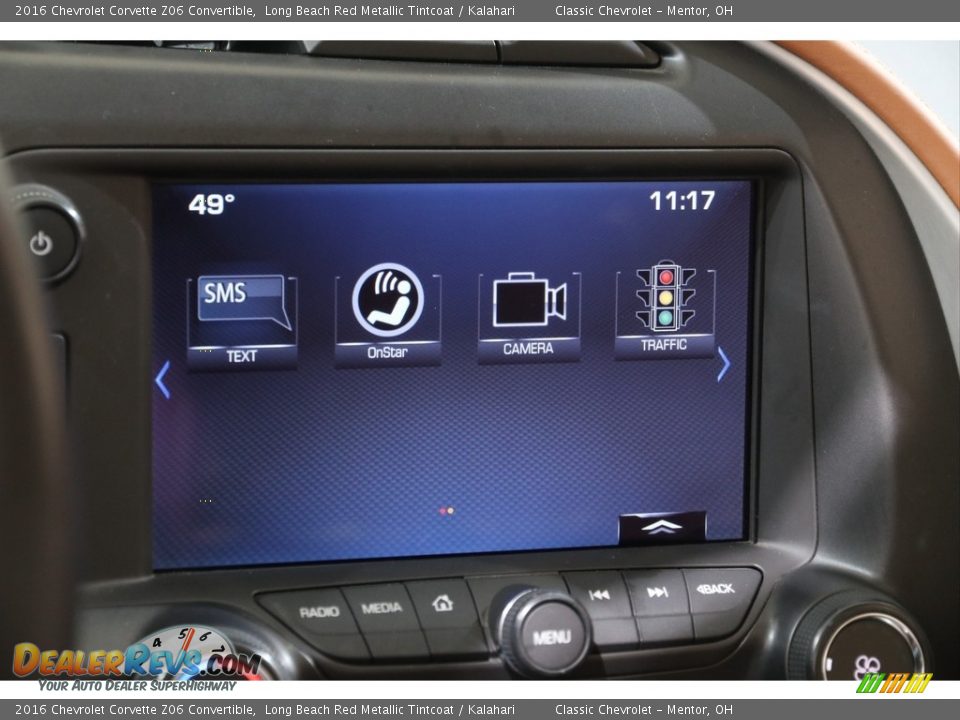 Controls of 2016 Chevrolet Corvette Z06 Convertible Photo #22