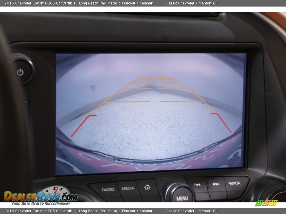 2016 Chevrolet Corvette Z06 Convertible Long Beach Red Metallic Tintcoat / Kalahari Photo #23