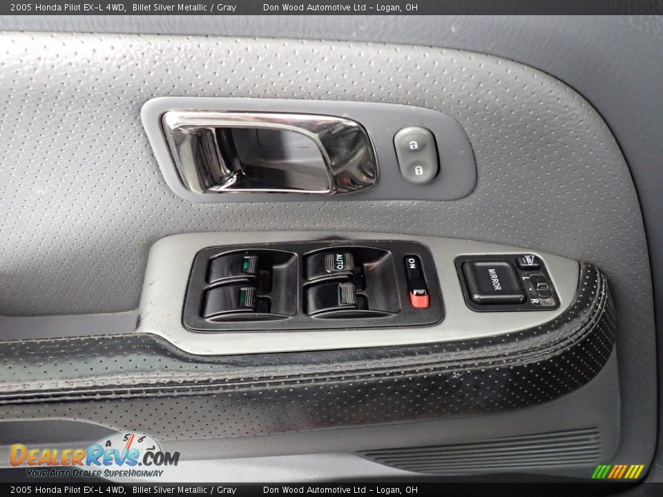 2005 Honda Pilot EX-L 4WD Billet Silver Metallic / Gray Photo #25