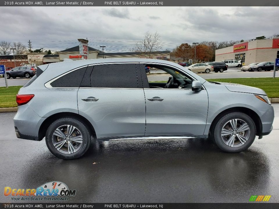 2018 Acura MDX AWD Lunar Silver Metallic / Ebony Photo #21